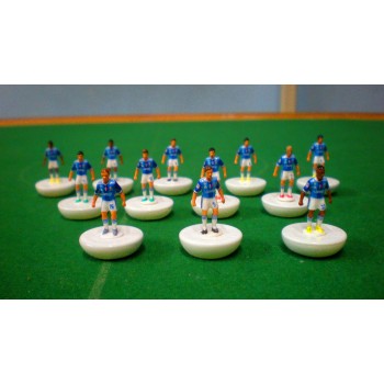 Subbuteo Andrew Table Soccer Juventus 3rd Jersey 2016-17 on Classic Hasbro bases